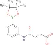 N-[3-(4,4,5,5-TetraMethyl-[1,3,2]dioxaborolan-2-yl)-phenyl]succinaMic acid