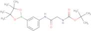 {[3-(4,4,5,5-TetraMethyl-[1,3,2]dioxaborolan-2-yl)phenylcarbaMoyl]Methyl}carbaMic acid tert-butyl ester