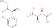 (S)-(+)-Tartarateof methyl-a-amino(2-chlorophenyl) acetate