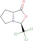 (3S)-Trichloromethyl-cis-tetrahydropyrrolo[1,2-c]oxazol-1-one