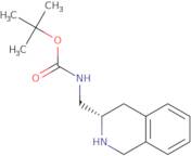 (S)-(1,2,3,4-Tetrahydroisoquinolin-3-yl-methyl)carbamic acid tert-butyl ester