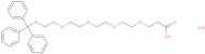 15-Tritylmercapto-4,7,10,13-tetraoxapentadecanoic acid monohydrate