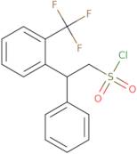 2-[2-(Trifluoromethyl)Phenyl]-2-Phenylethylsulfonyl Chloride