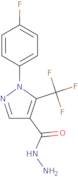 5-(Trifluoromethyl)-1-(4-fluorophenyl)-1H-pyrazole-4-carbohydrazide