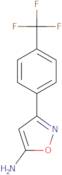 3-(4-(Trifluoromethyl)phenyl)isoxazol-5-amine
