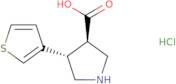 (±)-trans-4-(3-Thienyl)pyrrolidine-3-carboxylic acid hydrochloride