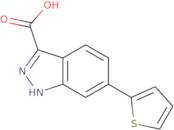 6-Thiophen-2-Yl-1H-Indazole-3-carboxylic Acid