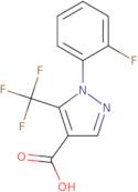 5-(Trifluoromethyl)-1-(2-fluorophenyl)-1H-pyrazole-4-carboxylic acid