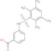 3-(2,3,5,6-tetramethylphenylsulfonamido)benzoic acid