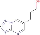 3-[1,2,4]triazolo[1,5-a]pyrimidin-6-ylpropan-1-ol