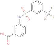 3-(3-trifluoromethylphenylsulfonamido)benzoic acid