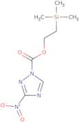 2-(Trimethylsilyl)ethyl 3-Nitro-1H-1,2,4-triazole-1-carboxylate