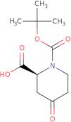 (S)-4-Oxo-1,2-piperidinedicarboxylic acid 1-(1,1-dimethylethyl) ester
