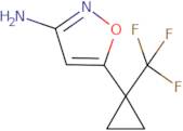 5-(1-Trifluoromethyl-cyclopropyl)-isoxazol-3-ylamine