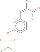 3'-(Tetrafluoroethoxy)-β-methyl-β-nitrostyrene