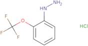 2-(TRIFLUOROMETHOXY)PHENYL)HYDRAZINE HCl