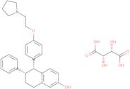 (5R,6S)-5,6,7,8-Tetrahydro-6-phenyl-5-[4-[2-(1-pyrrolidinyl)ethoxy]phenyl]-2-naphthalenol (2S,3S)-2,3-dihydroxybutanedioate