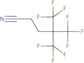 4,4,4-Tris(Trifluoromethyl)Butanenitrile