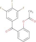 2-(3,4,5-Trifluorobenzoyl)phenyl acetate