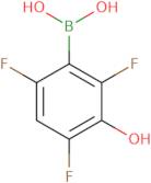 2,4,6-Trifluoro-3-hydroxyphenylboronic acid