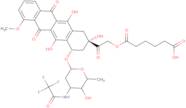 N-Trifluoroacetyladriamycin-14-O-Hemiadipate