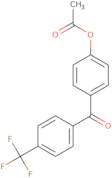 4-[4-(Trifluoromethyl)benzoyl]phenyl acetate