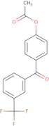 4-[3-(Trifluoromethyl)benzoyl]phenyl acetate