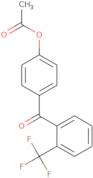 4-[2-(Trifluoromethyl)benzoyl]phenyl acetate