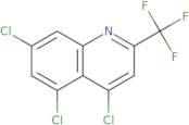 4,5,7-Trichloro-2-(Trifluoromethyl)-Quinoline