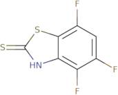 4,5,7-Trifluoro-1,3-Benzothiazole-2(3H)-Thione