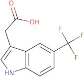 2-(5-Trifluoromethyl-1H-indol-3-yl)acetic acid