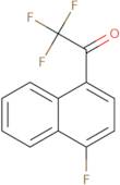 2,2,2-Trifluoro-1-(4-fluoro-1-naphthyl)ethanone