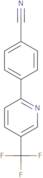 4-[5-(Trifluoromethyl)-2-pyridinyl]benzonitrile