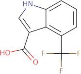 4-(trifluoromethyl)-1H-indole-3-carboxylic acid