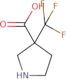 3-(Trifluoromethyl)-3-pyrrolidinecarboxylic acid