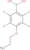 (2,3,5,6-Tetrafluoro-4-propoxyphenyl)boronic acid