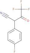 4,4,4-Trifluoro-2-(4-Fluorophenyl)-3-Oxobutanenitrile