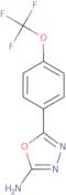 5-[4-(Trifluoromethoxy)phenyl]-1,3,4-oxadiazol-2-amine