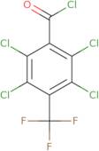 2,3,5,6-Tetrachloro-4-(Trifluoromethyl)Benzoyl Chloride