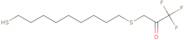 1,1,1-Trifluoro-3-(9-Sulfanylnonylsulfanyl)Propan-2-One