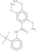 2,4,5-Trimethoxy-N-[2-(trifluoromethyl)phenyl]benzamide