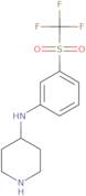 N-{3-[(Trifluoromethyl)Sulfonyl]Phenyl}-4-Piperidinamine