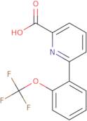 6-[2-(Trifluoromethoxy)phenyl]-2-pyridinecarboxylic acid