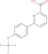 6-[4-(Trifluoromethoxy)phenyl]-2-pyridinecarboxylic acid