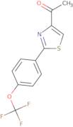 1-{2-[4-(Trifluoromethoxy)Phenyl]-1,3-Thiazol-4-Yl}Ethanone