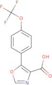 5-[4-(Trifluoromethoxy)phenyl]-1,3-oxazole-4-carboxylic acid