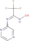 (1Z)-2,2,2-Trifluoro-N-hydroxy-N'-(2-pyrazinyl)ethanimidamide