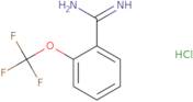 2-(Trifluoromethoxy)-Benzenecarboximidamide Hydrochloride (1:1)