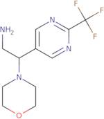 β-[2-(Trifluoromethyl)-5-pyrimidinyl]-4-morpholineethanamine