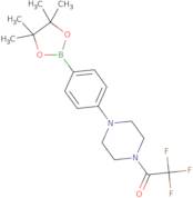 4-(4-Trifluoroacetyl)piperazino)phenylboronic acid, pinacol